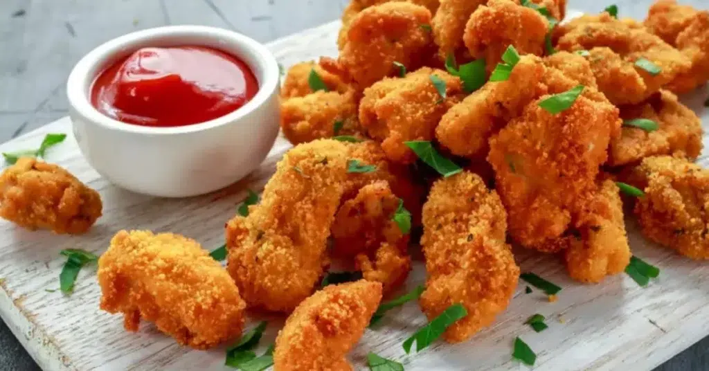 Golden brown, crispy chicken nuggets served with Milky Lane's signature ML BBQ sauce. Perfect for dipping and sharing.