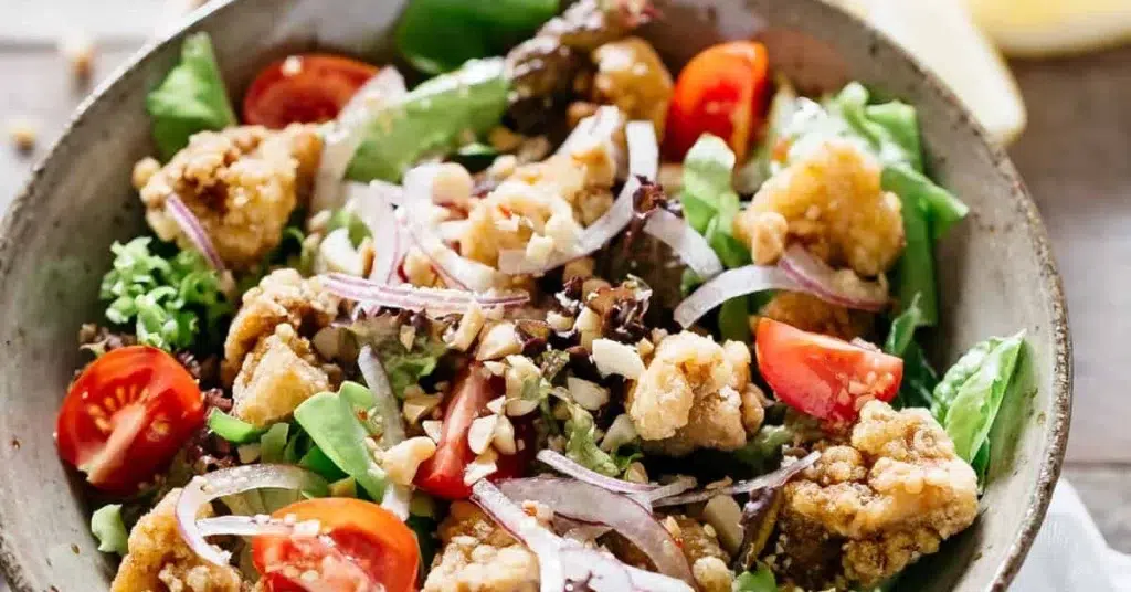 Ajisen Ramen Karaage Salad