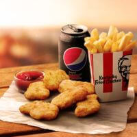 KFC 6 Nugget Combo Price Australia