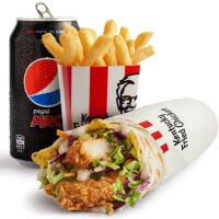 KFC Zinger Crunch Twister Combo Menu Price