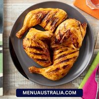 Whole Peri Peri Chicken and 2 Large Sides Menu