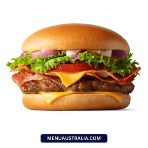 McDonalds Aussie Angus Deluxe