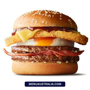 McDonald's Big Brekkie Burger Menu
