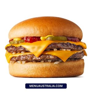 McDonald's Double Cheeseburger Menu Australia
