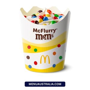 Mcdo M&M Minis McFlurry