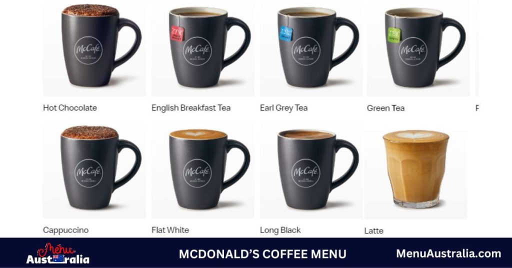 McDonald's Coffee Menu Prices 2024