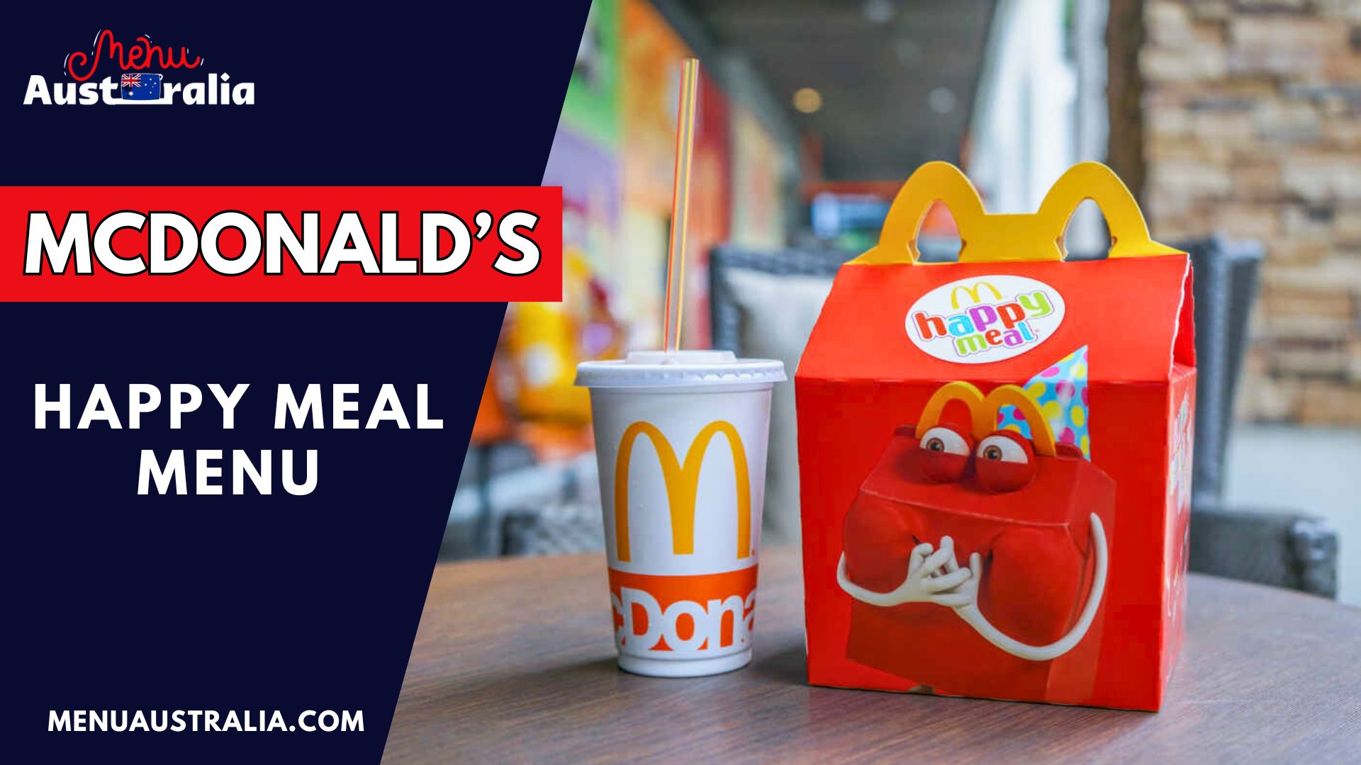 McDonald;s Happy Meal Menu Price Australia