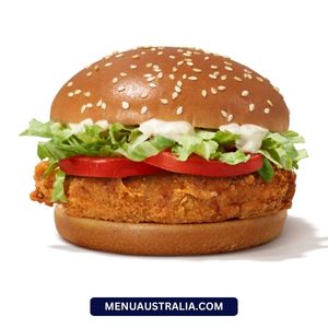 McDonalds McSpicy Deluxe Menu Australia