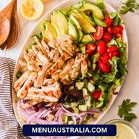 Mediterranean Salad With Chicken Australia