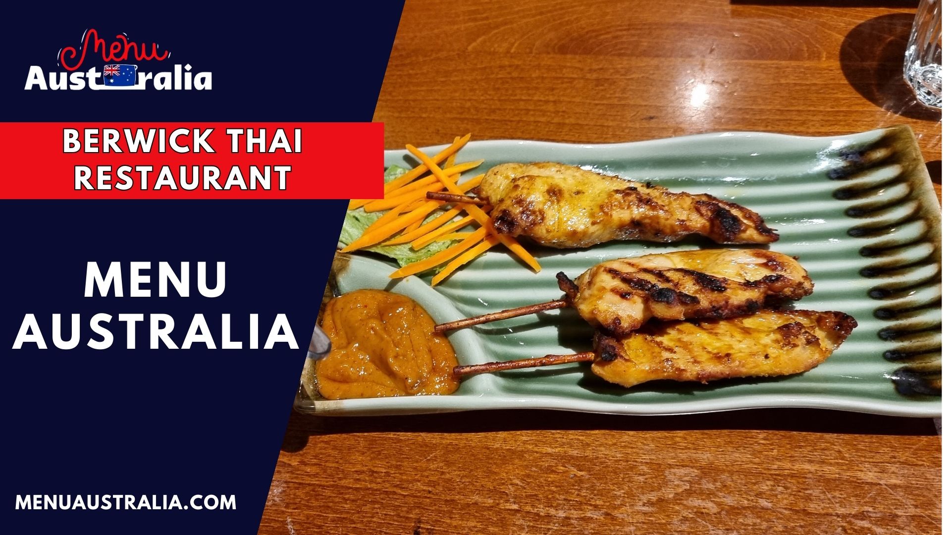 Berwick Thai Restaurant Menu Australia