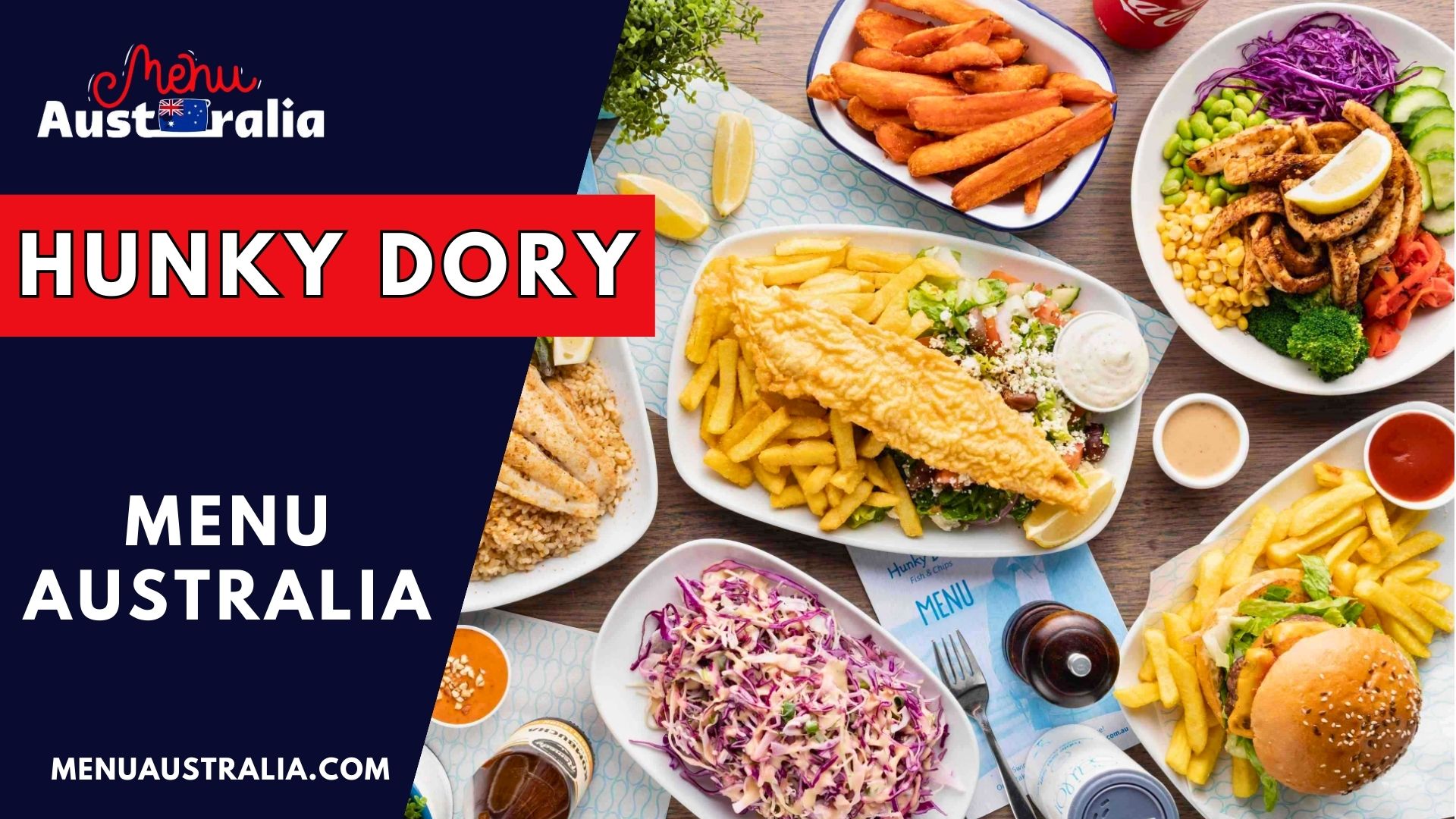 Hunky Dory Menu Australia