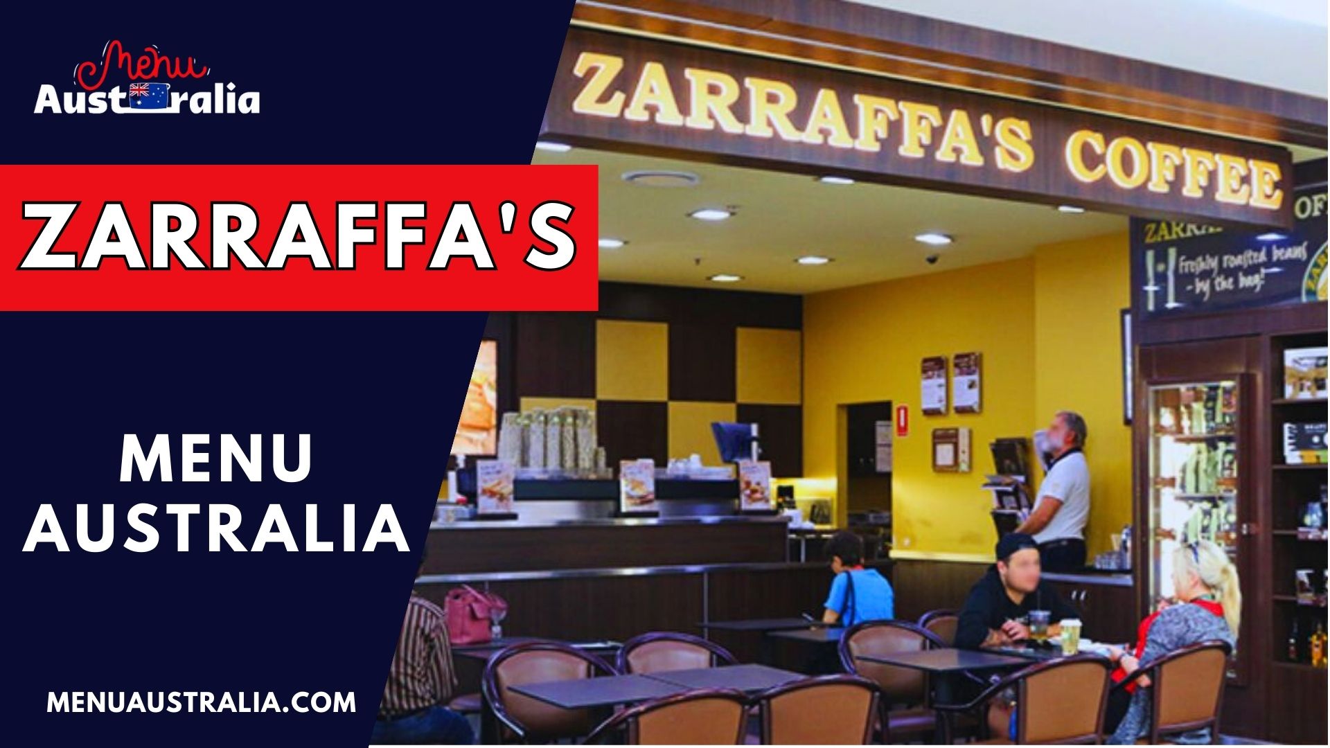 Zarraffa's Menu Australia